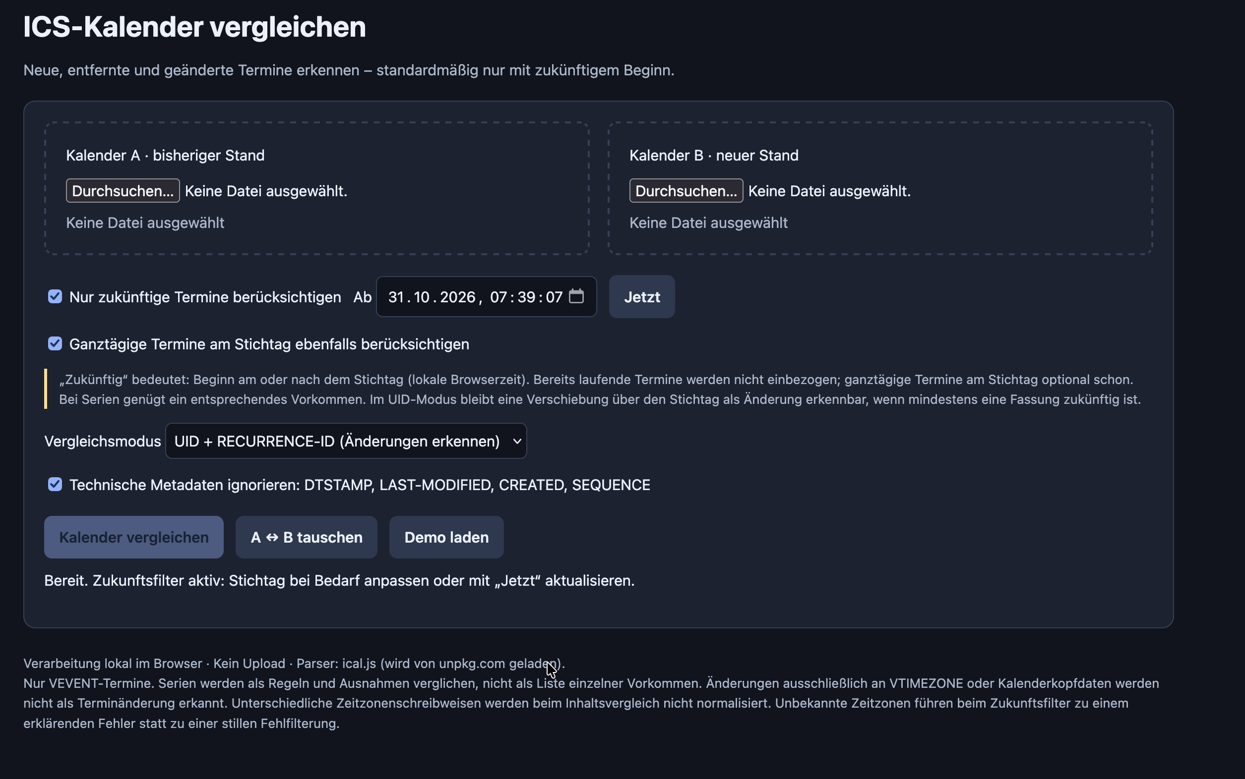 Bild vom Termindiffer